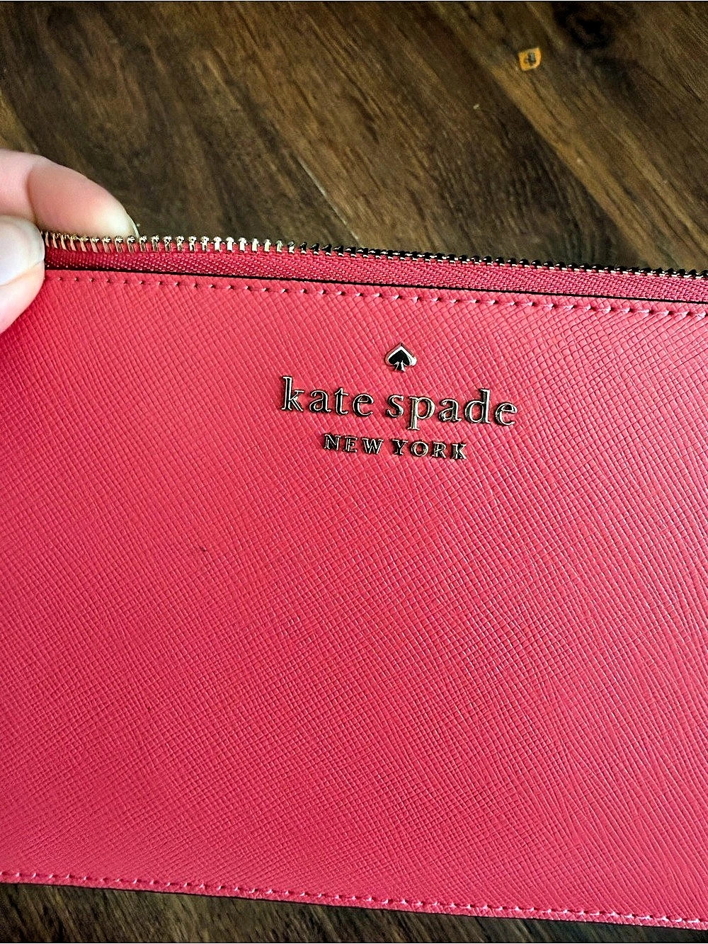Kate Spade Pink Zip Wallet